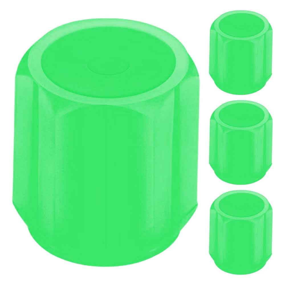 Car Luminous Tire Valve Cap(4 pcs set) - طقم أغطية صمامات الإطارات المضيئة للسيارة – 4 قطع لمظهر أنيق وقيادة آمنة ليلاً
