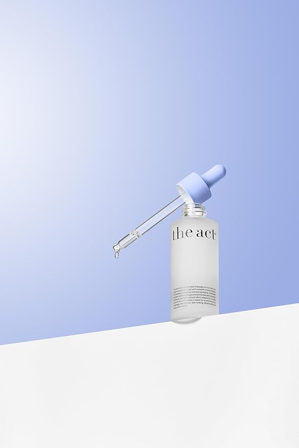 The Act Face Oil - 50ml | Nourishing & Hydrating Facial Oil | Brightening, Anti-Aging, and Skin Rejuvenating Formula