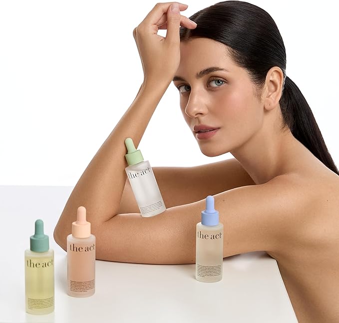 The Act Face Oil - 50ml | Nourishing & Hydrating Facial Oil | Brightening, Anti-Aging, and Skin Rejuvenating Formula