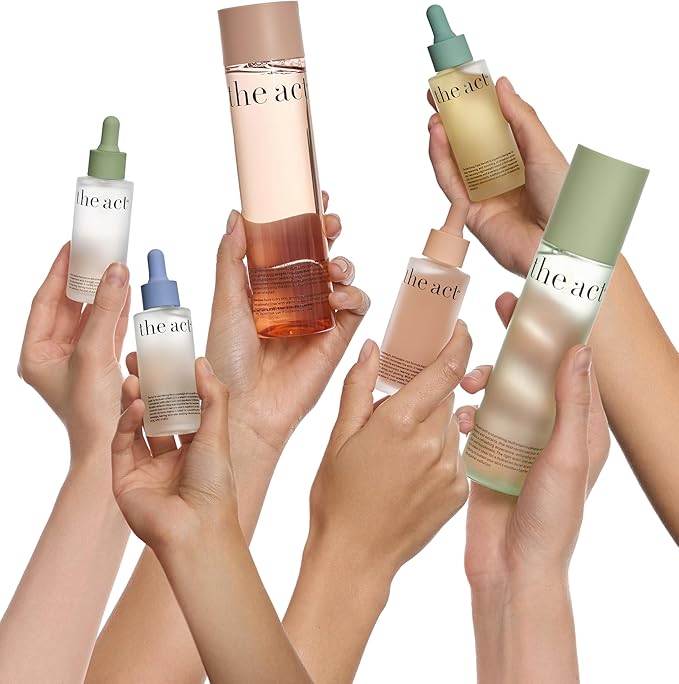 The Act Face Oil - 50ml | Nourishing & Hydrating Facial Oil | Brightening, Anti-Aging, and Skin Rejuvenating Formula