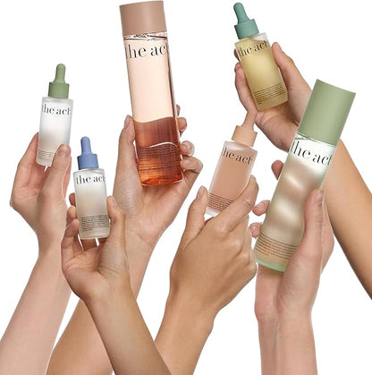 The Act Face Oil - 50ml | Nourishing & Hydrating Facial Oil | Brightening, Anti-Aging, and Skin Rejuvenating Formula