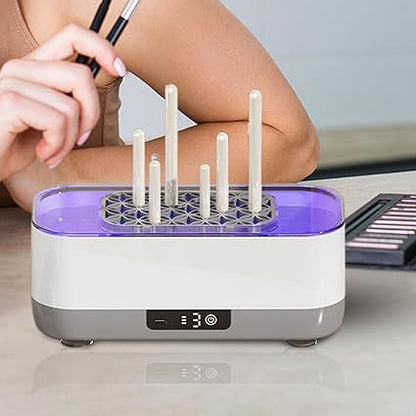 Eyeglasses cleaning machine, automatic, efficient, quick, thorough, lens care solution.