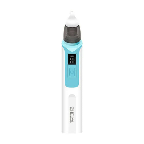 Electric nasal aspirator, baby-friendly, effective cleaning, household hygiene solution.