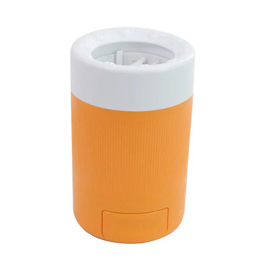 Pet foot washing cup, semi-automatic, easy cleaning, hygiene supplies solution.
